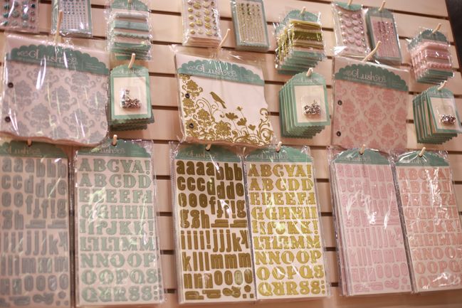 scrapbooking supplies from My Mind's Eye