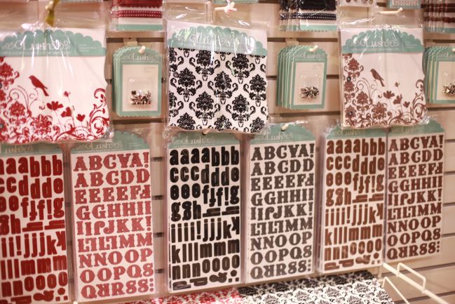 scrapbooking supplies from My Mind's Eye
