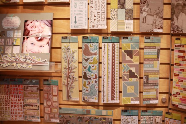 scrapbook supplies by Heidi Grace