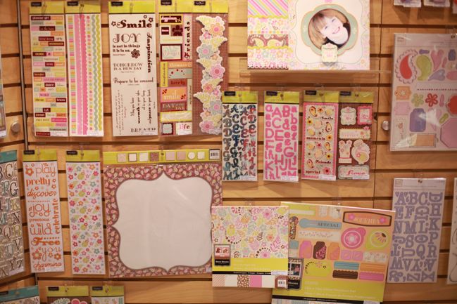 scrapbook supplies by Heidi Grace