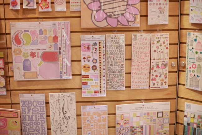 scrapbook supplies by Heidi Grace