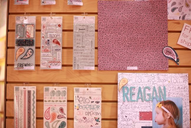 scrapbook supplies by Heidi Grace