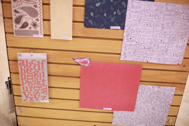 scrapbook supplies by Heidi Grace