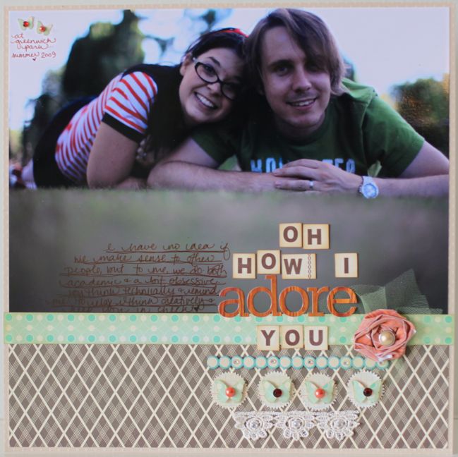 scrapbook page