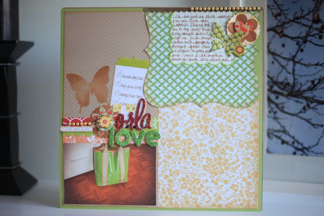 scrapbook page