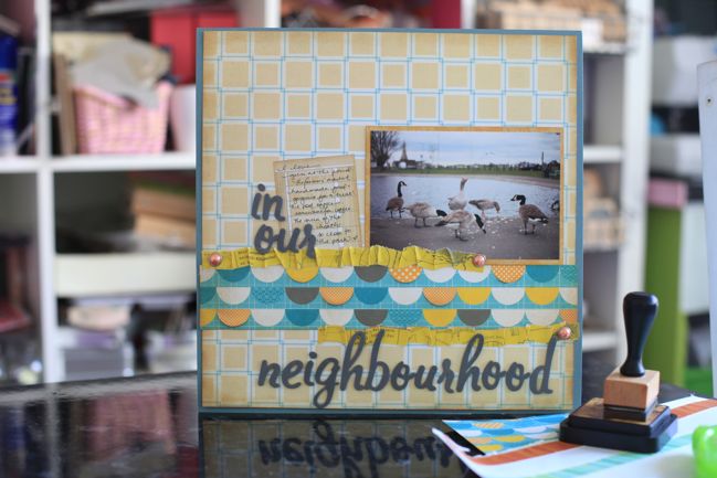 scrapbook page