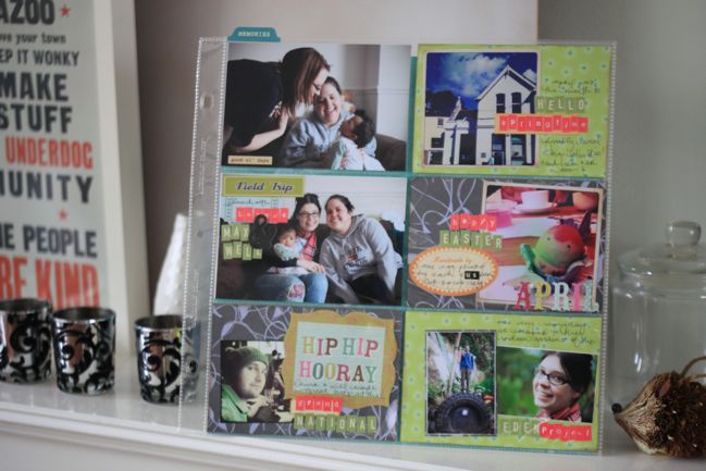 document:2010 scrapbook page