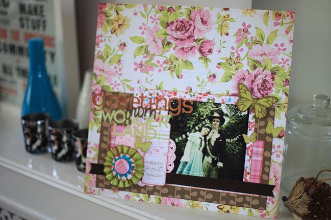 scrapbook page