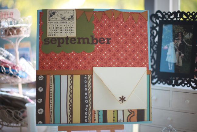 scrapbook page :: September Document:2010