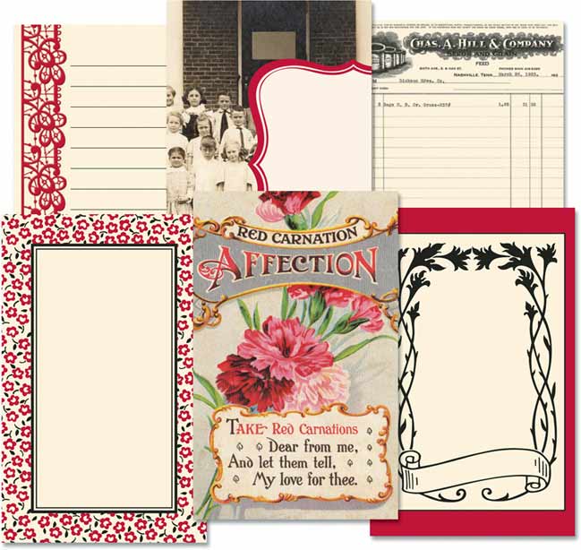 journaling cards for scrapbooking by Jenni Bowlin Studio
