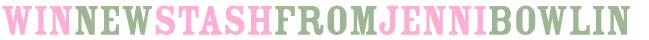 win new scrapbooking supplies from Jenni Bowlin Studio