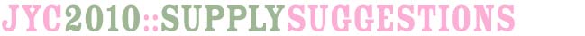 suggested scrapbooking supplies for Journal your Christmas online class