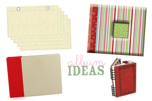 suggested scrapbooking supplies for Journal your Christmas online class