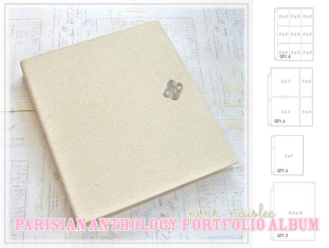 the scrapbook album I am using for Journal your Christmas 2010