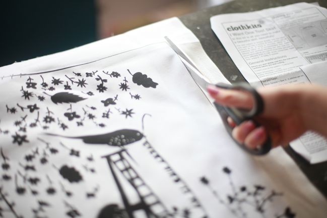 making a rob ryan skirt with clothkits