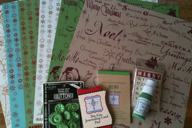 scrapbooking supplies - giveaway