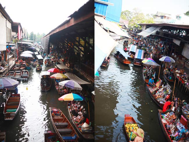 Travel Notes from Dumnoen Saduak Floating Market Thailand