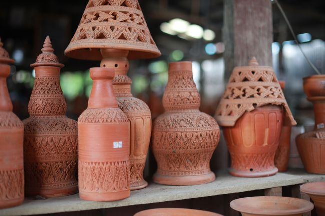 Travel Notes from Thailand :: Ko Kret Potteries