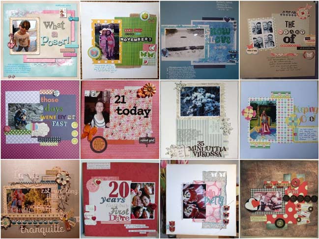 scrapbook page ideas