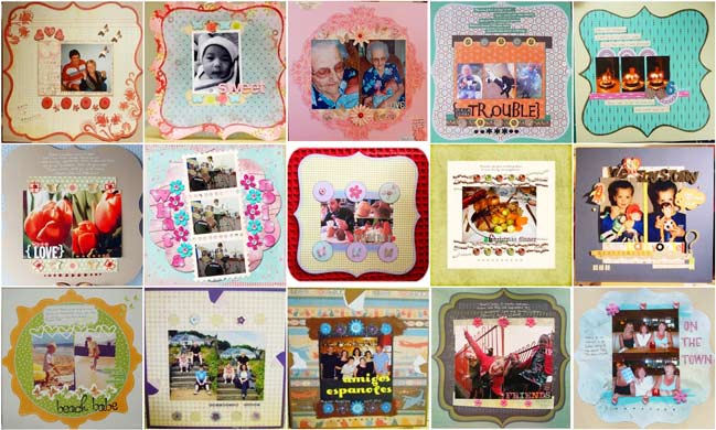 scrapbook page ideas