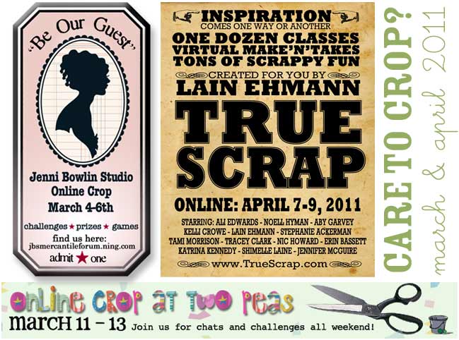 online scrapbooking events