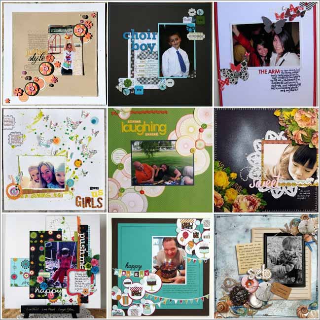 scrapbook page ideas