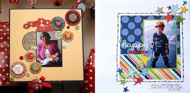 scrapbook page ideas