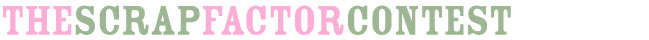 scrap factor scrapbooking contest