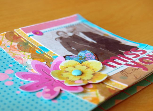 scrapbooking with sweetly smitten from sassafras