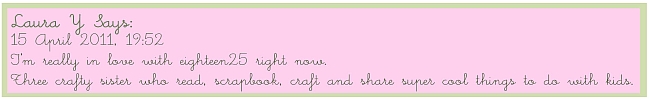 Blogging for scrapbookers class place