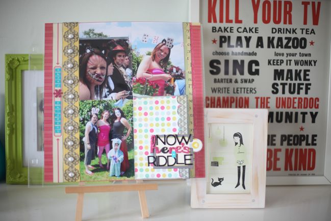 scrapbook page ideas