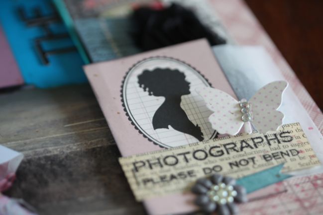 scrapbook page detail