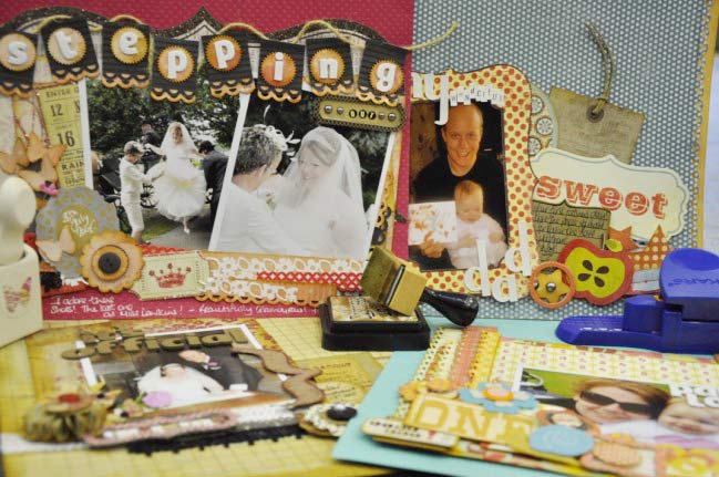scrapbooking ideas with punches