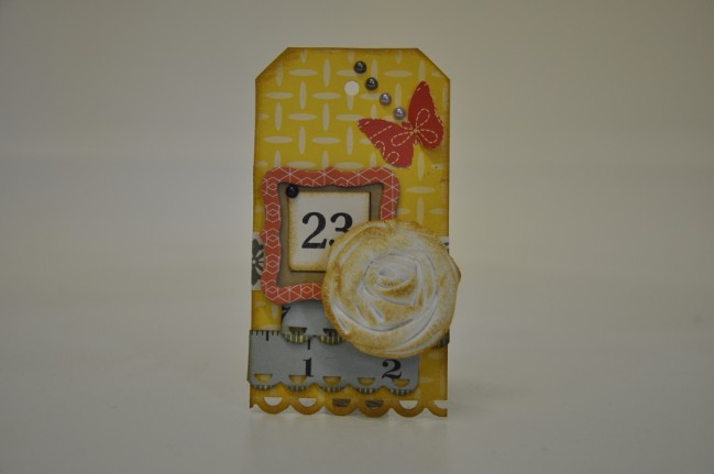 scrapbooking pages with punches