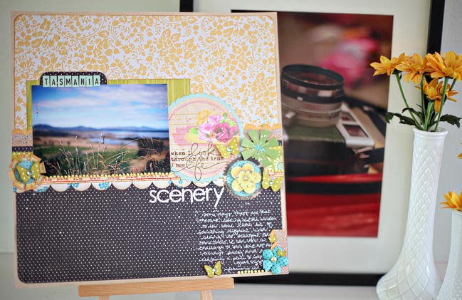 scrapbook page