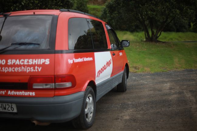 spaceship camper van in new zealand