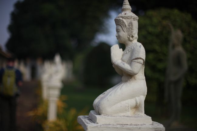 temple in phnom penh, cambodia