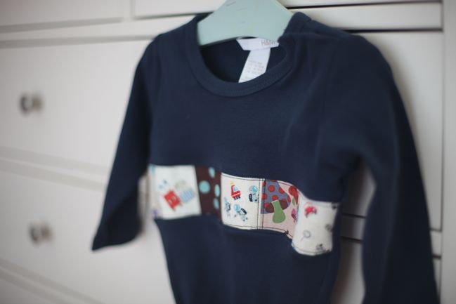 how to make a quilted onesie or t-shirt