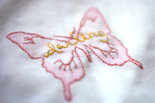 stamp and embroider