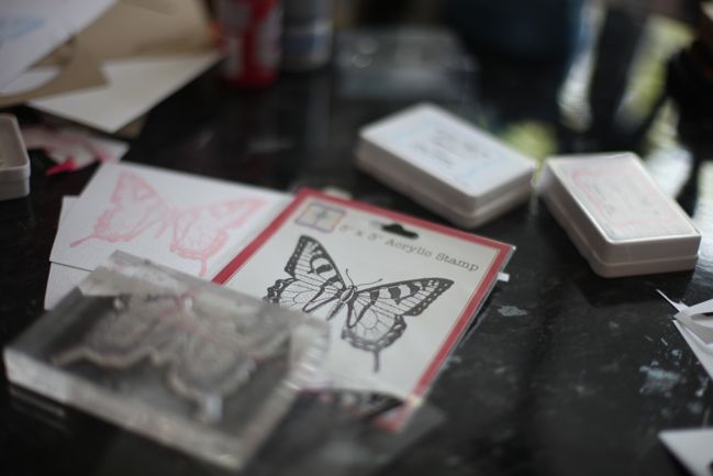 five ideas with the jenni bowlin butterfly stamp