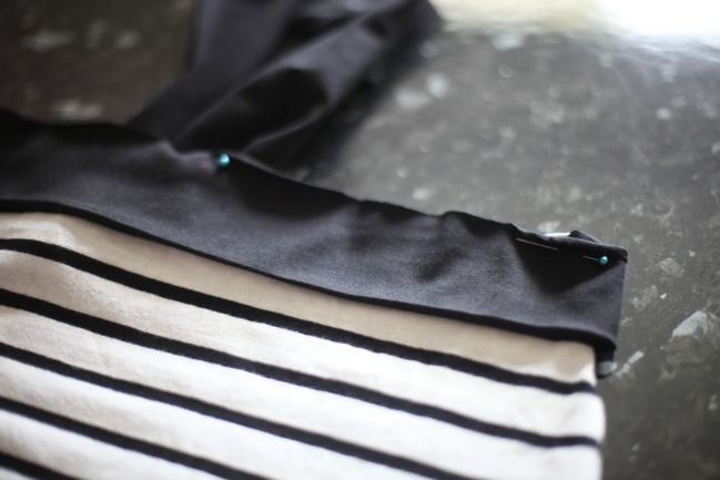 super easy sewing tutorial :: skirt from a t-shirt