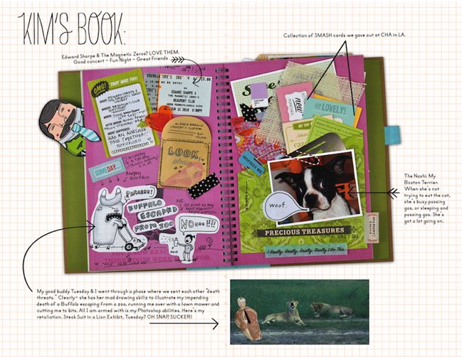 paper: True thoughts on Smash Books and Scrapbooking  pretty paper. true  stories. {and scrapbooking classes with cupcakes.}