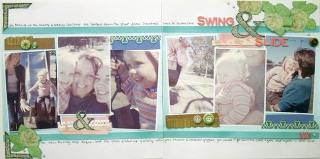 free online scrapbooking class :: 4x6 photo love