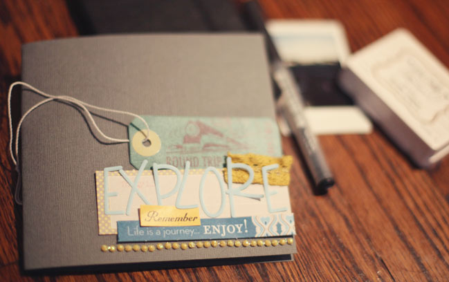 online scrapbooking class :: explore