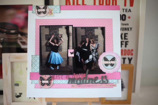 free online scrapbooking class :: 4x6 Photo love