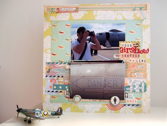 scrapbook page by julie kirk