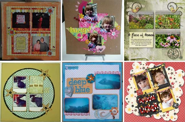 scrapbook page ideas