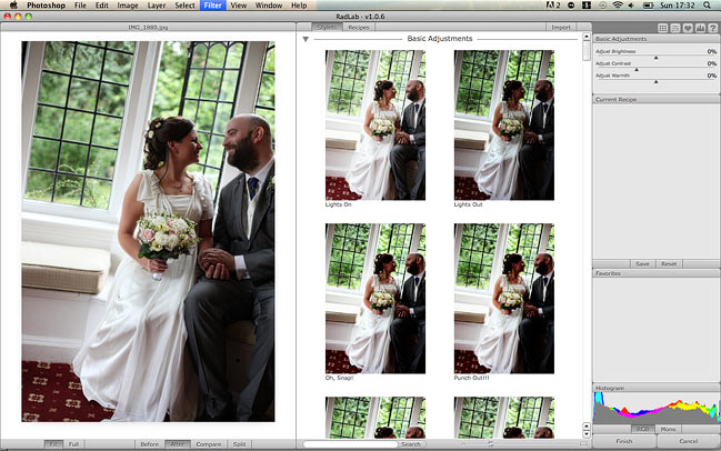 Using RadLab by Totally Rad Actions in Photoshop Using RadLab by Totally Rad Actions in Photoshop