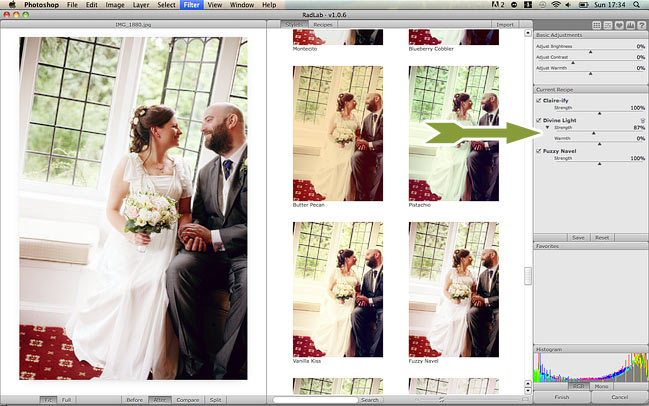 Using RadLab by Totally Rad Actions in Photoshop Using RadLab by Totally Rad Actions in Photoshop