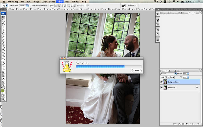 Using RadLab by Totally Rad Actions in Photoshop Using RadLab by Totally Rad Actions in Photoshop